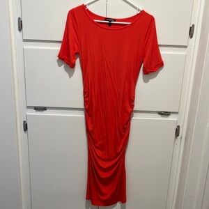 Isabella Oliver red dress!